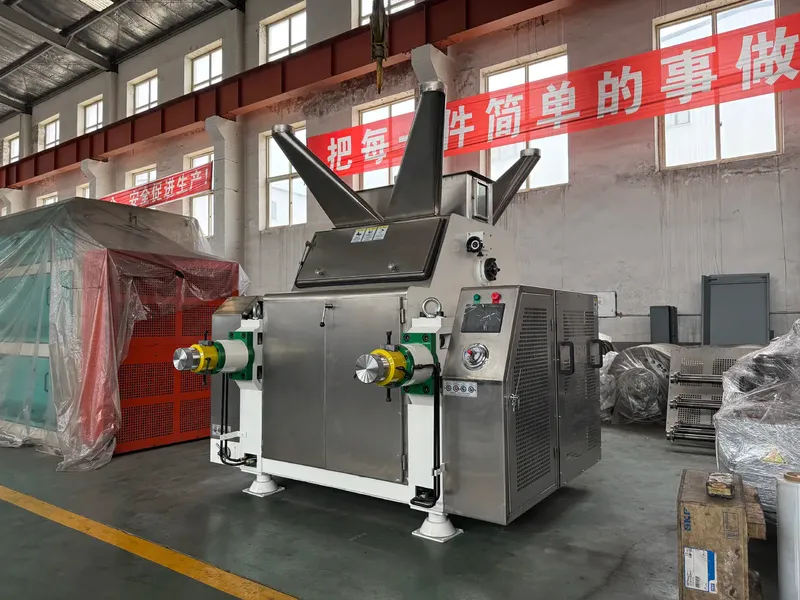 Bellaex oat flaking equipment prepared for industrial production environments.