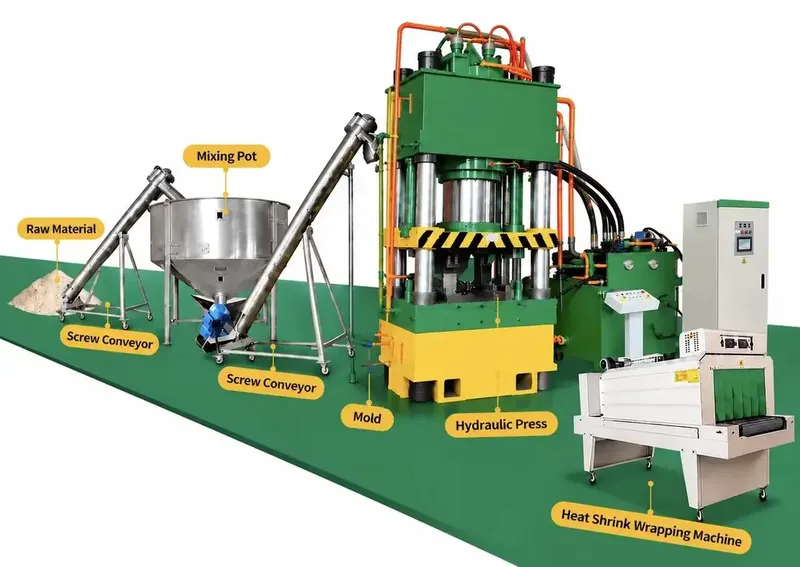 Salt Lick Block Production Line