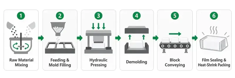 Salt Lick Block Production Line