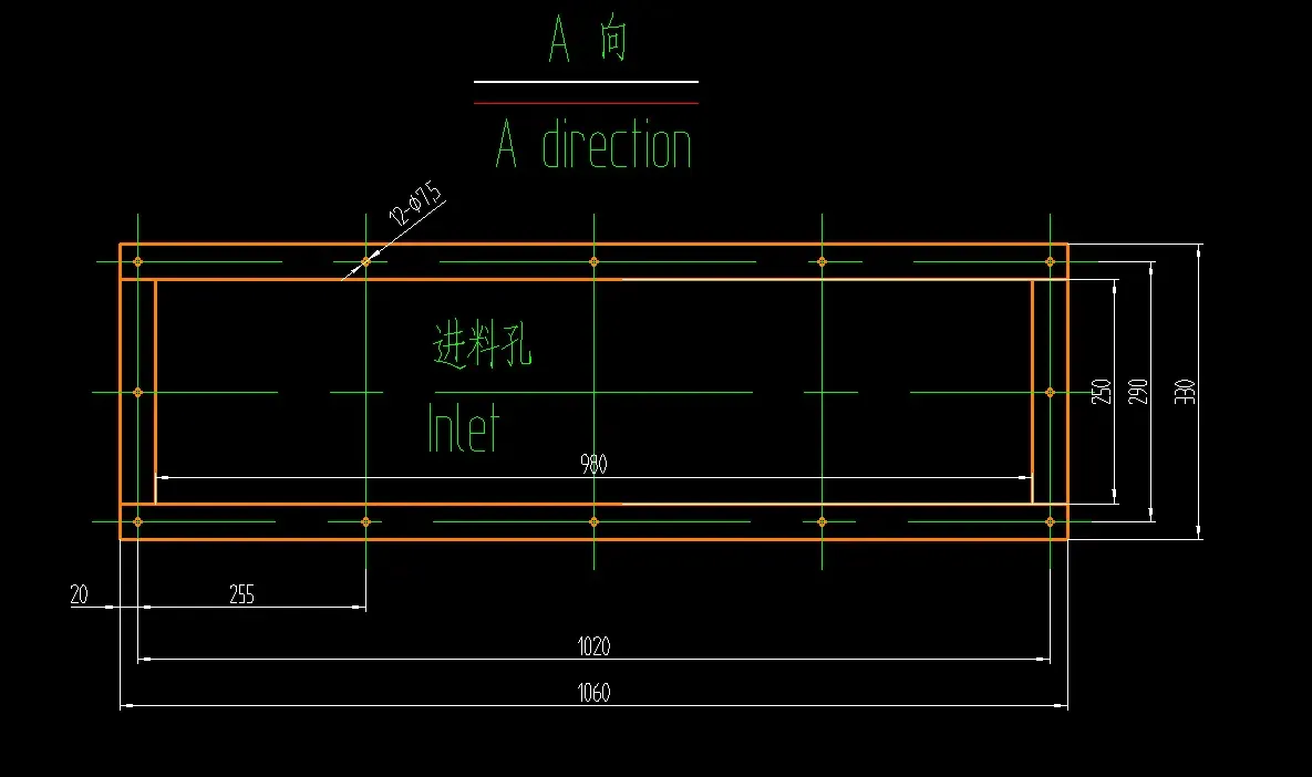 The inlet can be customized according to the customer’s specific requirements